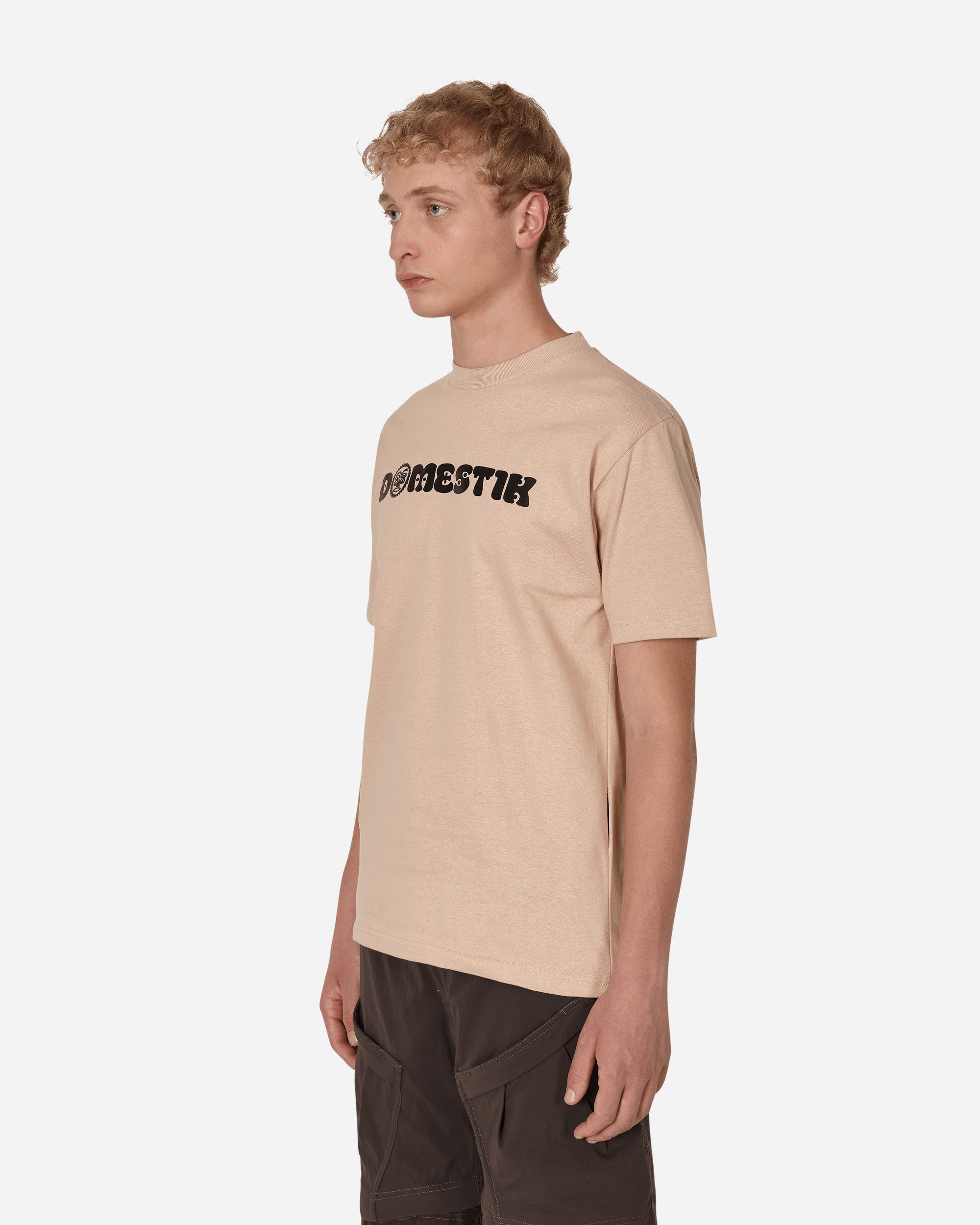 Domestik Possessed T-Shirt Beige, view 2