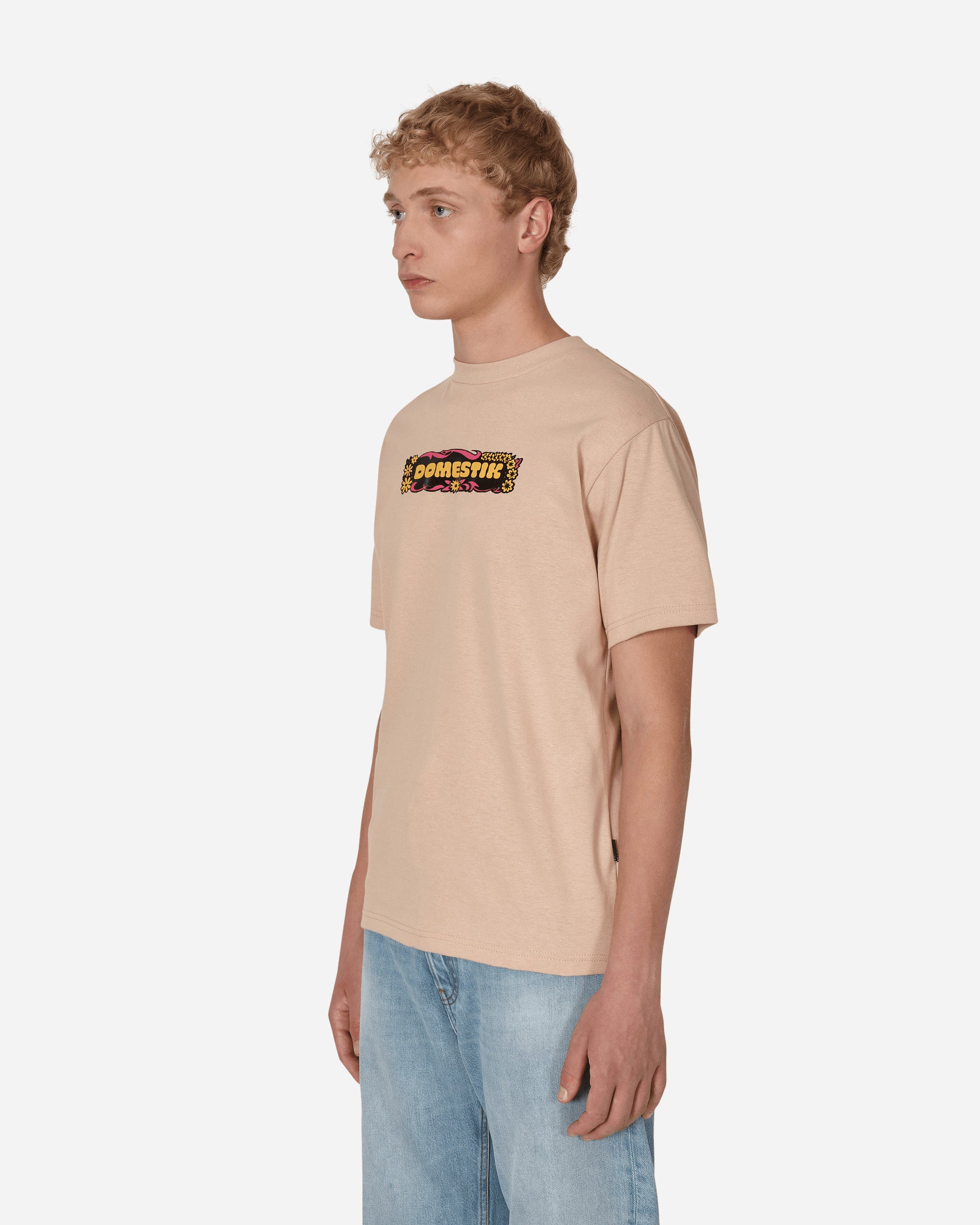 Domestik Into Other World T-Shirt Beige, view 2