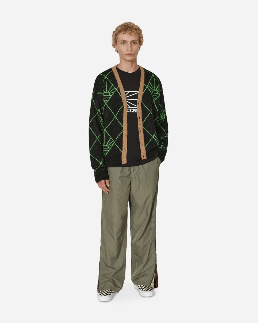 Paccbet Logo Cardigan Black, view 4