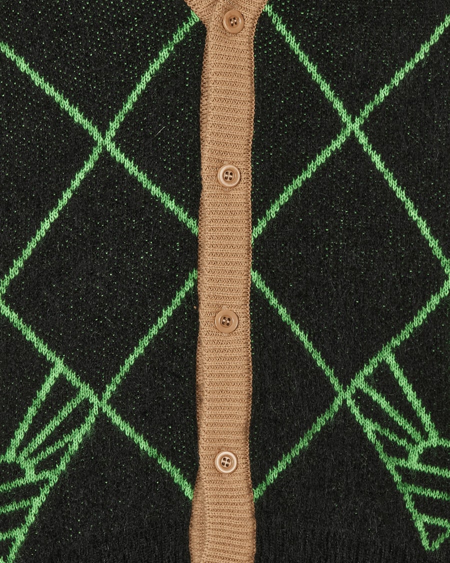 Paccbet Logo Cardigan Black, view 5