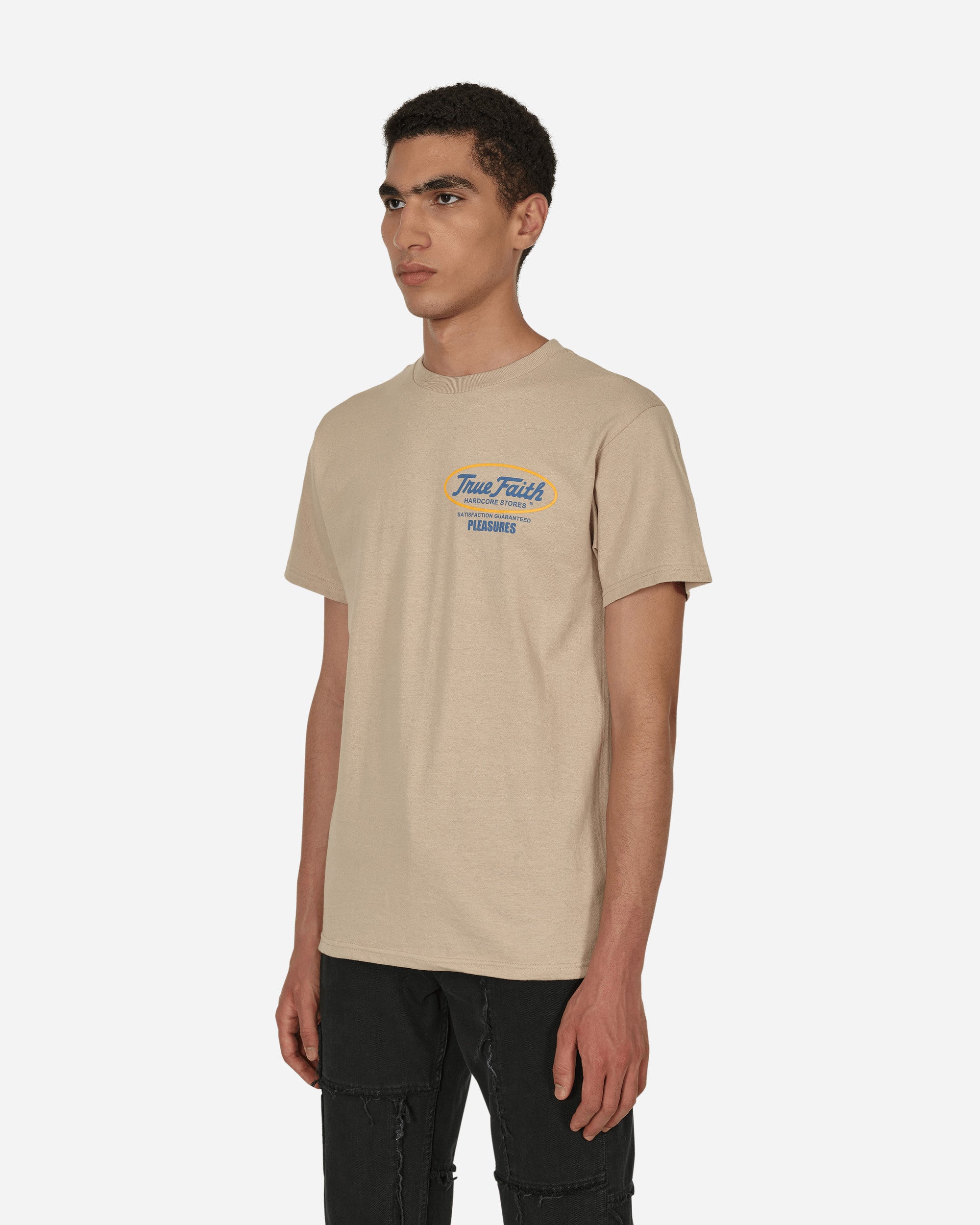 Pleasures Faith T-Shirt Beige, view 2