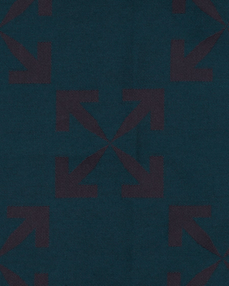 Off-White Arrow Napkin Set Blue, view 5