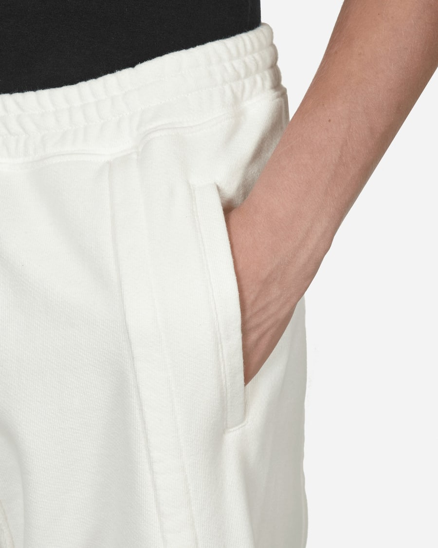 Slam Jam Panel Basic Sweatpants White, view 5