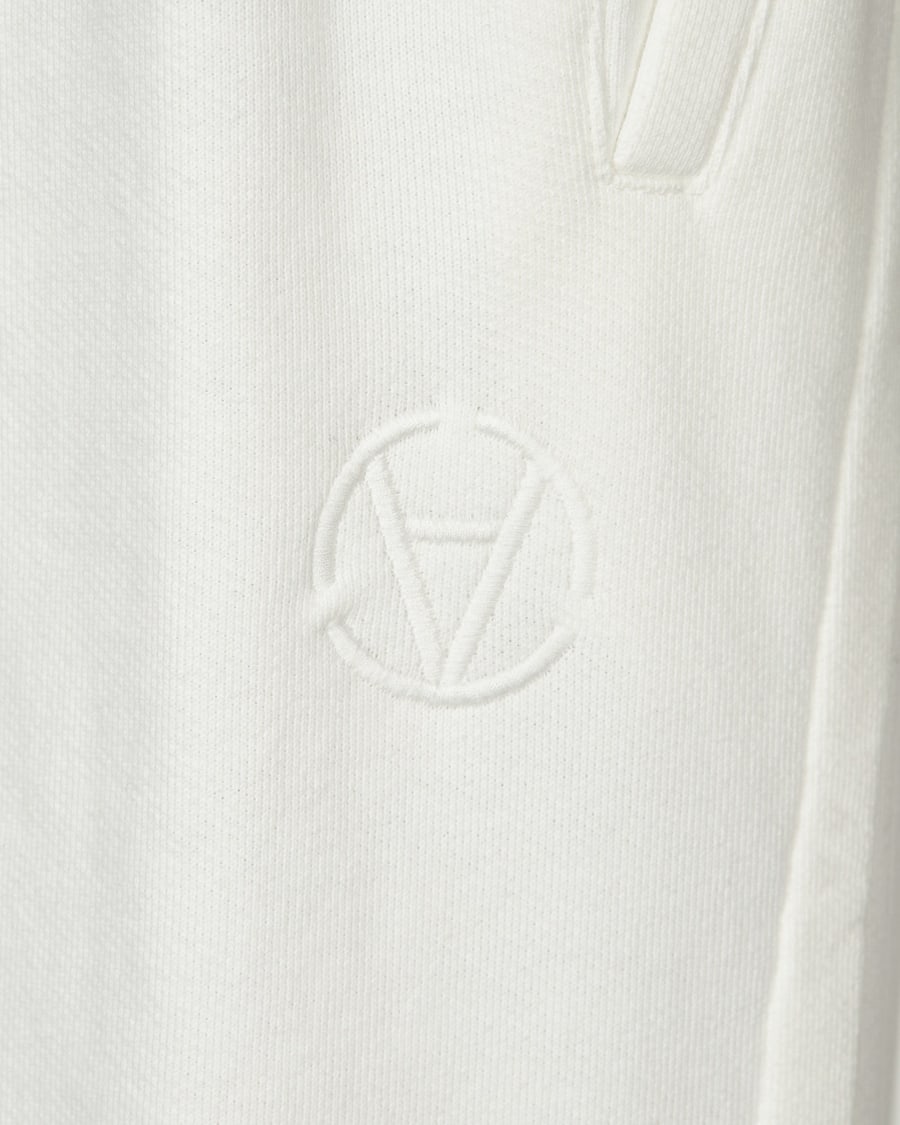 Slam Jam Panel Basic Sweatpants White, view 6
