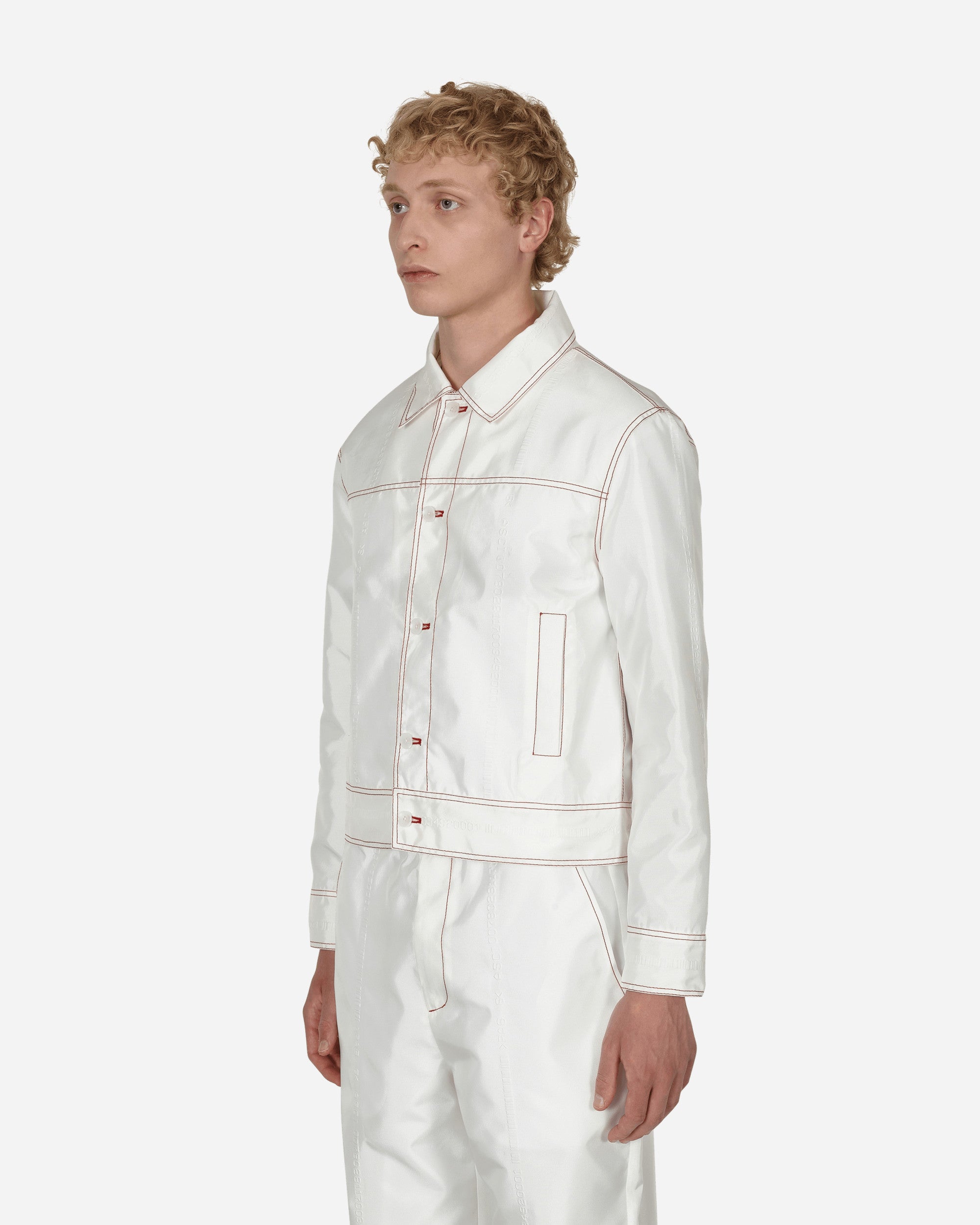 KANGHYUK Readymade Airbag 2 Pocket Jacket White, view 2