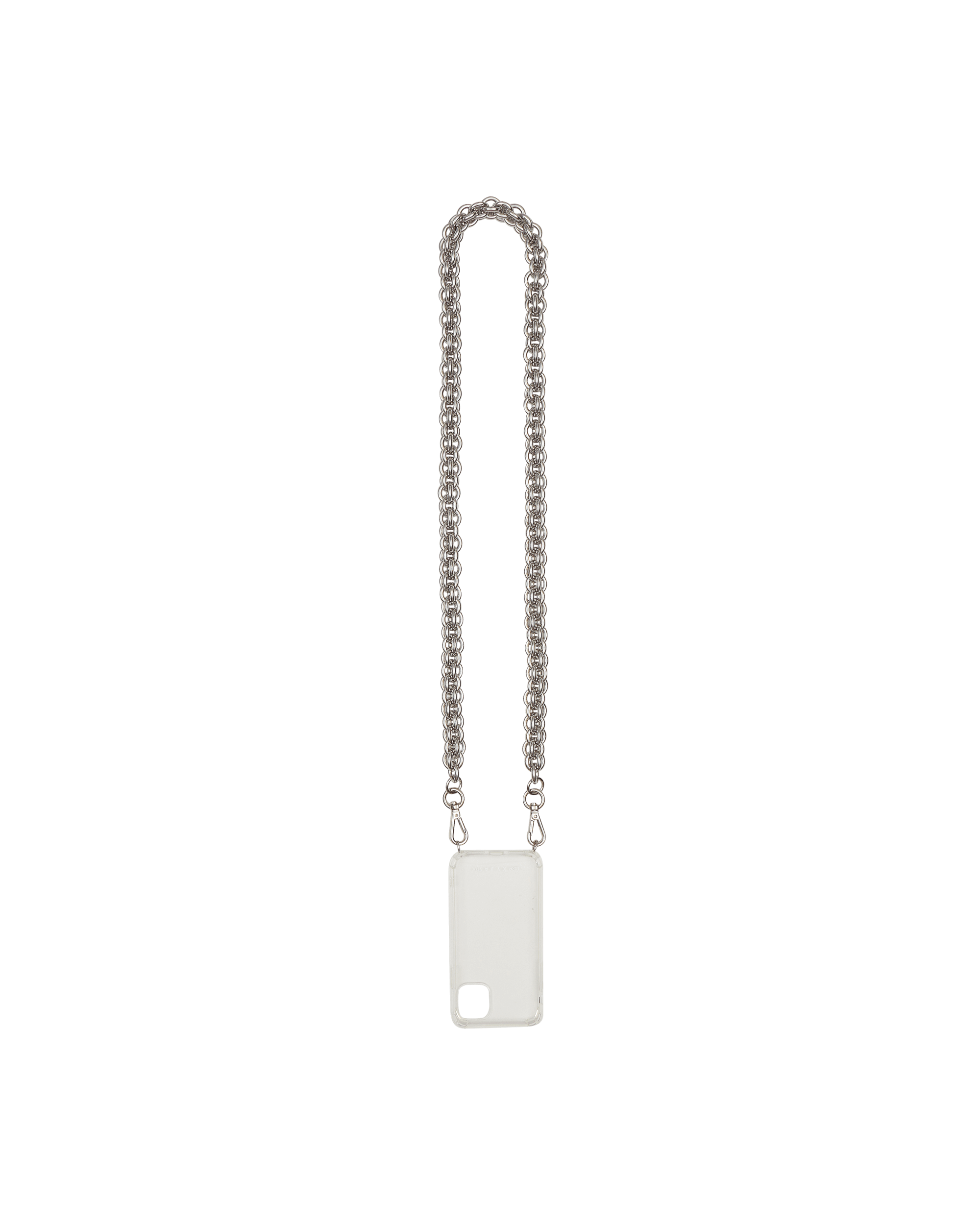 1017 ALYX 9SM Small Chunky Chain Strap iPhone 12 Case Multicolor