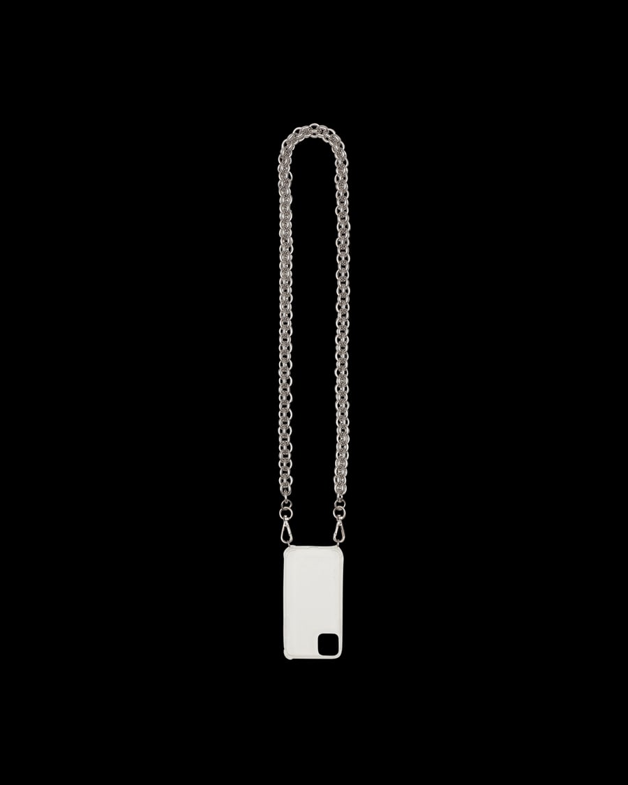 1017 ALYX 9SM Small Chunky Chain Strap iPhone 11 Case Multicolor, view 3