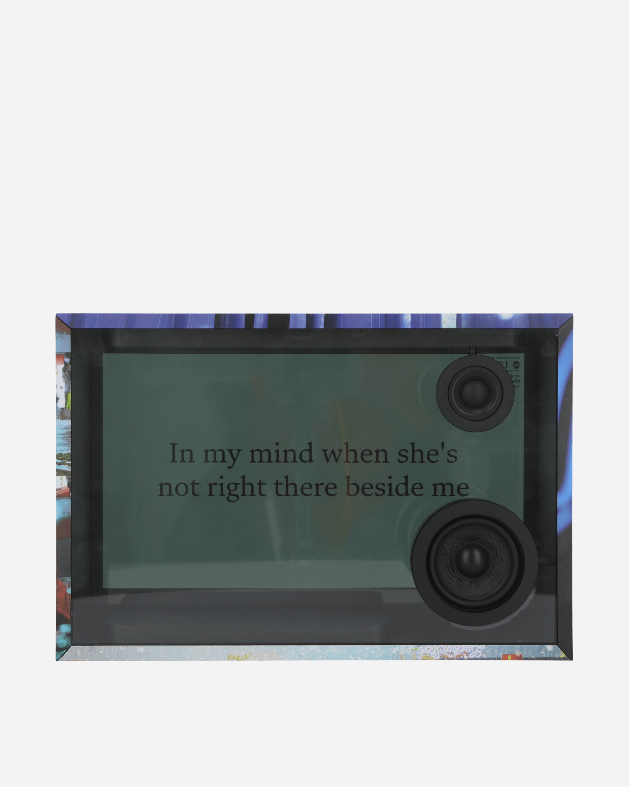 Cotodama Mika Ninagawa Lyric Speaker Box Multicolor