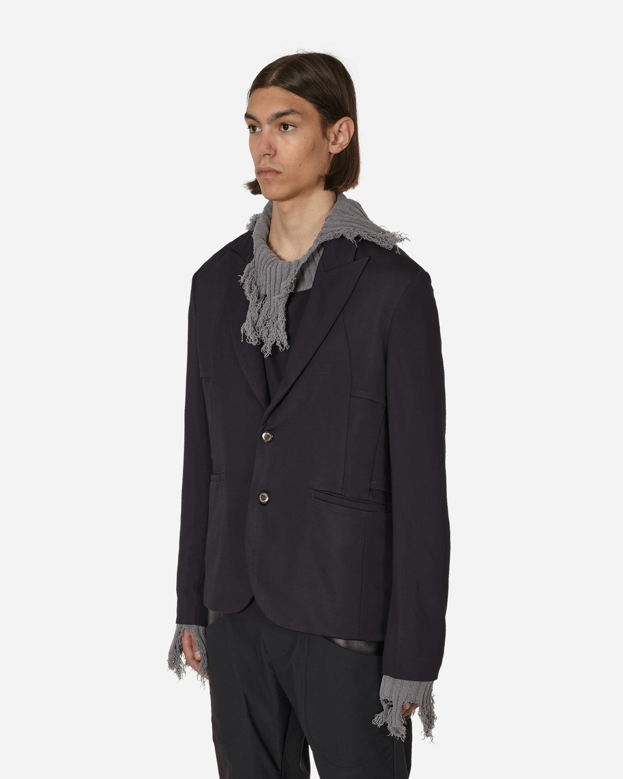 Kiko Kostadinov Ria Ventilation Blazer Dark Blue, view 2