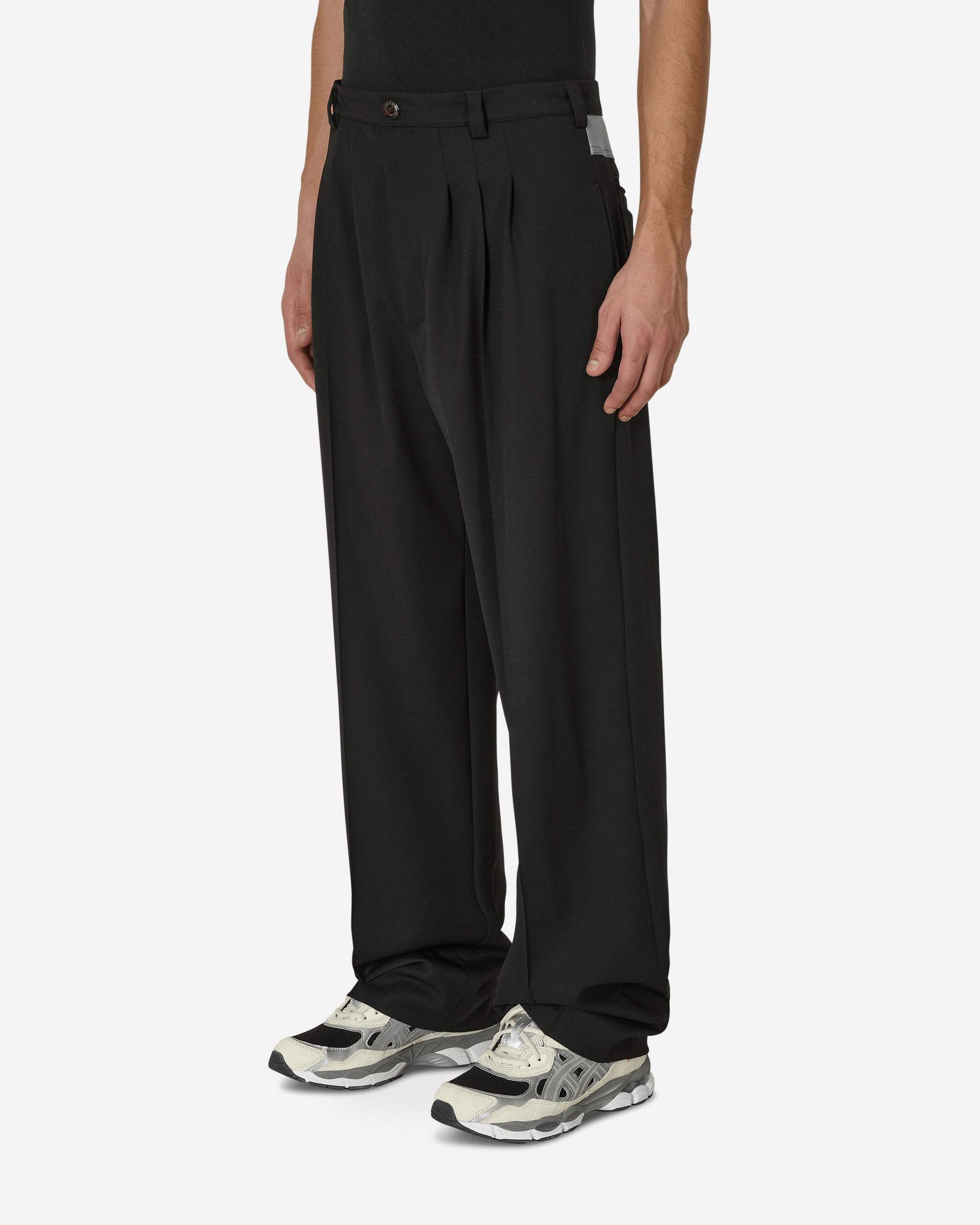 Kiko Kostadinov Kreuk Tailored Trousers Crow Black, view 2