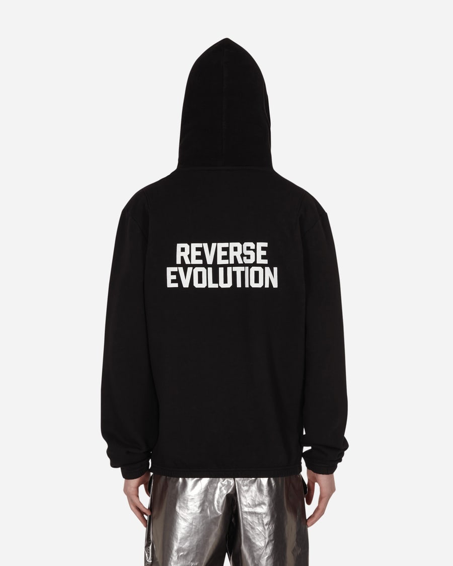 Slam Jam Devo Reverse Evolution Hooded Sweatshirt Multicolor, view 3