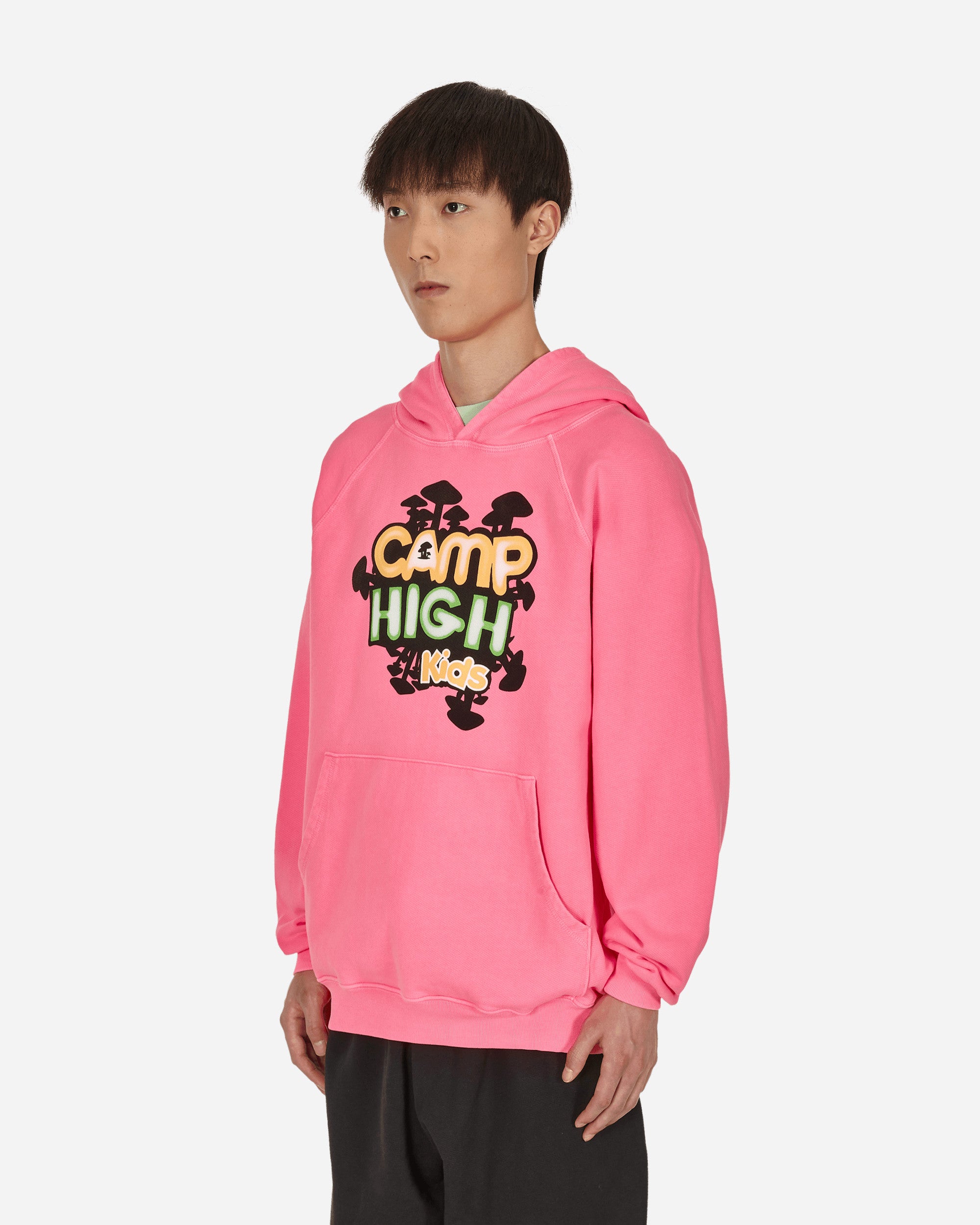 Camp High Camp High Kids Hooded Sweatshirt Pink, view 2
