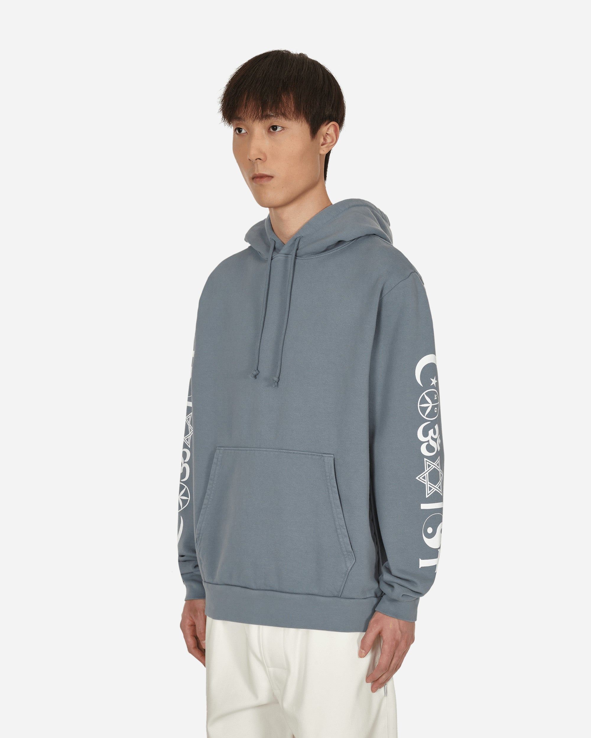 Mister Green Coexist V2 Hooded Sweatshirt Purple, view 2