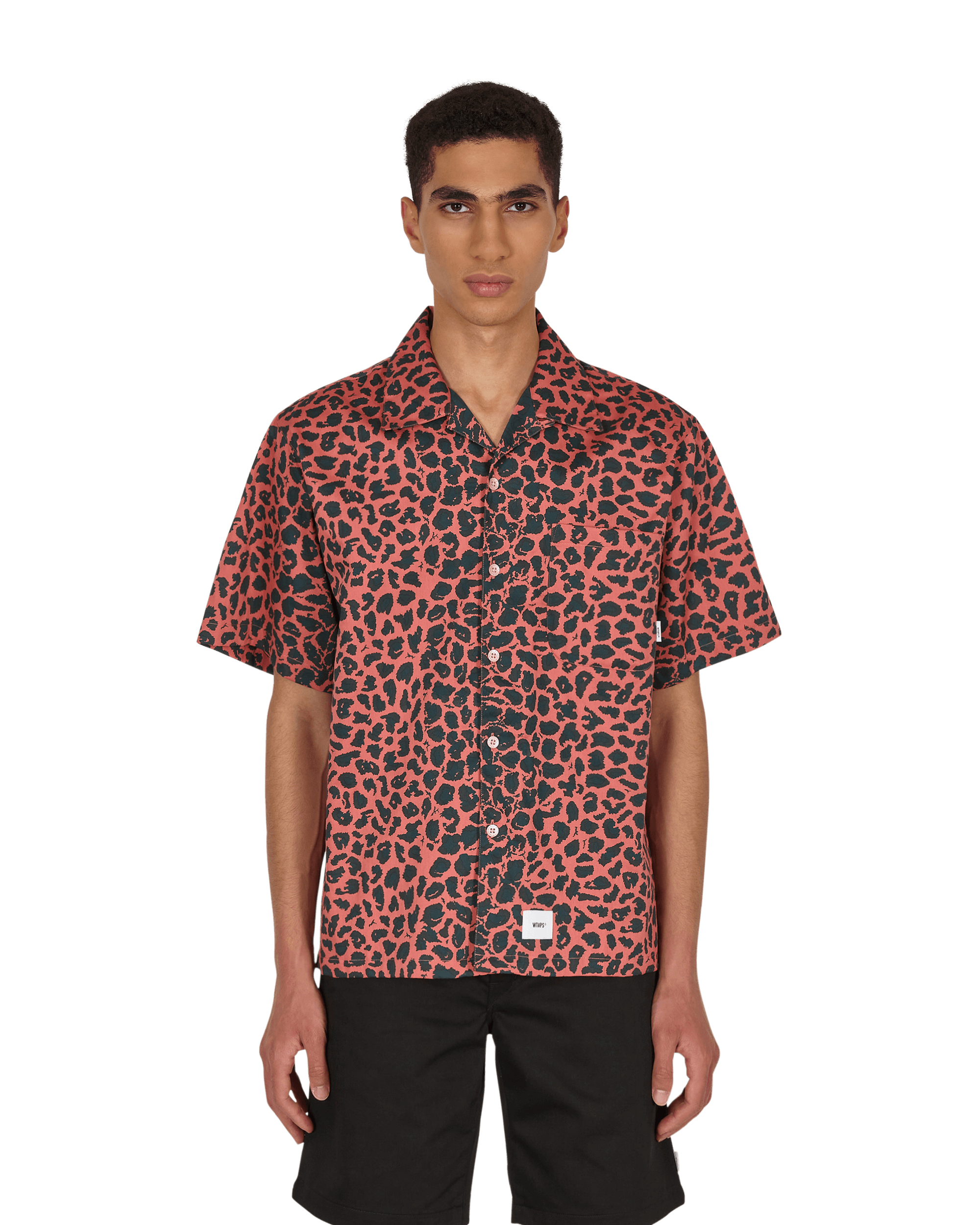 WTAPS Night Vision Satin Camo Shirt Pink