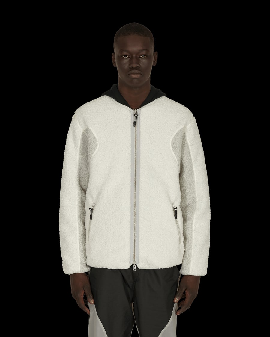 Converse Slam Jam Sherpa Reversible Jacket Grey, view 2