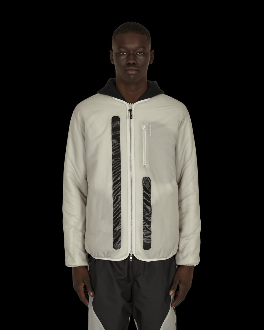 Converse Slam Jam Sherpa Reversible Jacket Grey, view 5