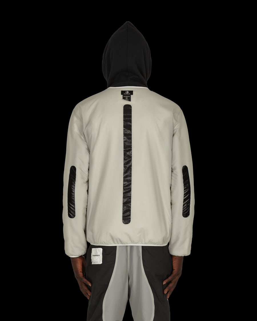 Converse Slam Jam Sherpa Reversible Jacket Grey, view 6