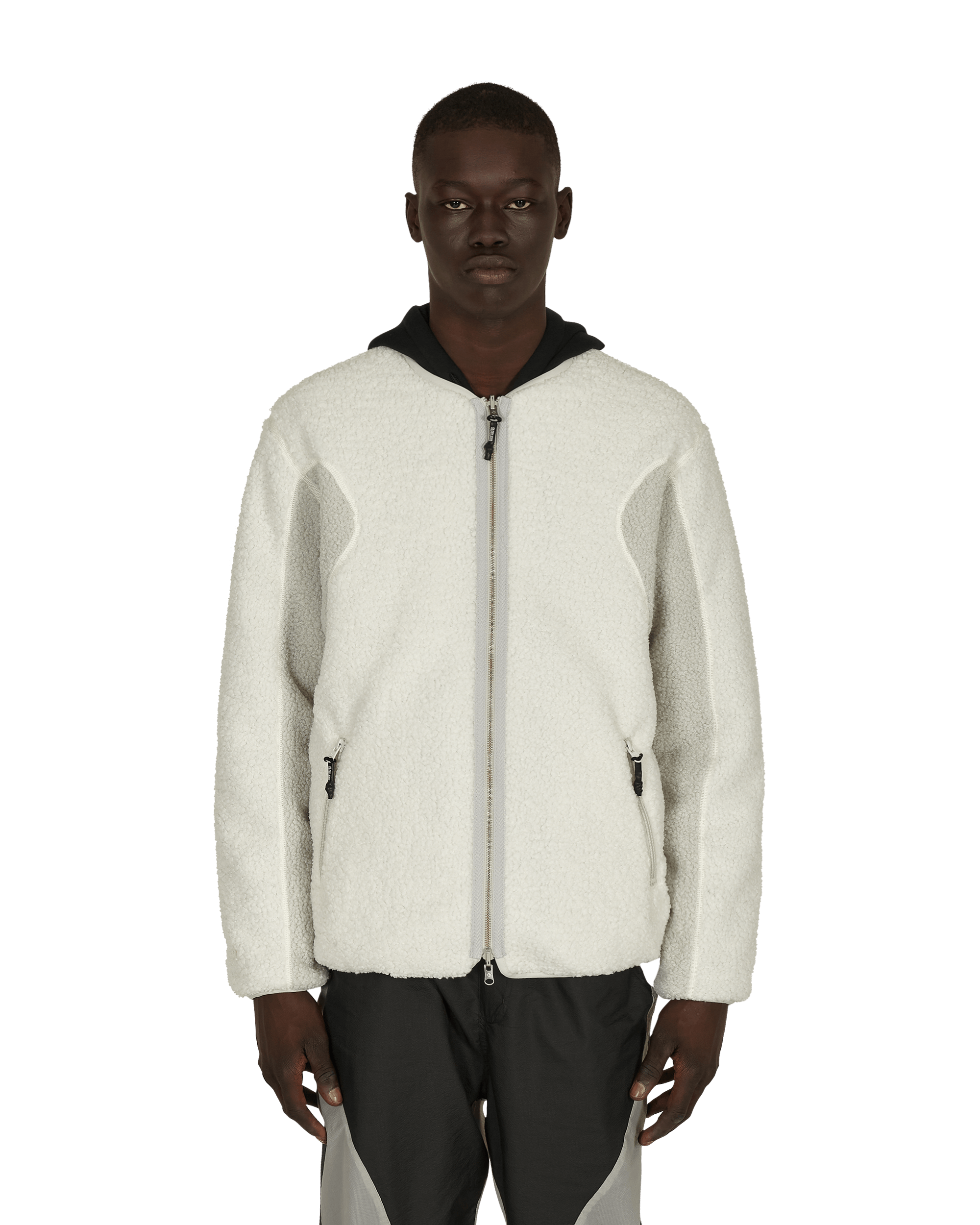 Converse Slam Jam Sherpa Reversible Jacket Grey