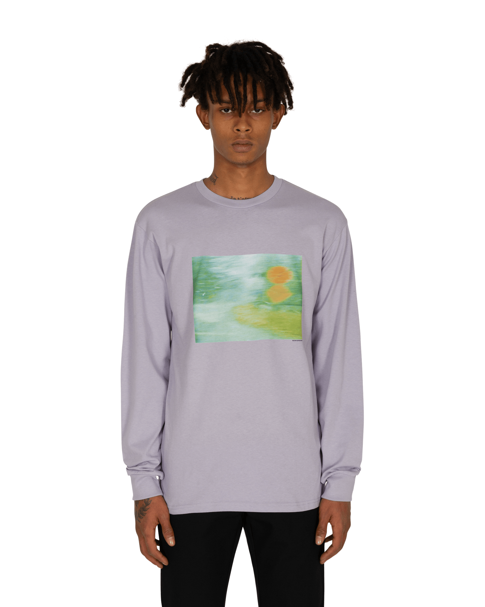 Vans Slam Jam x Julian Klincewicz Longsleeve T-Shirt Purple, view 2