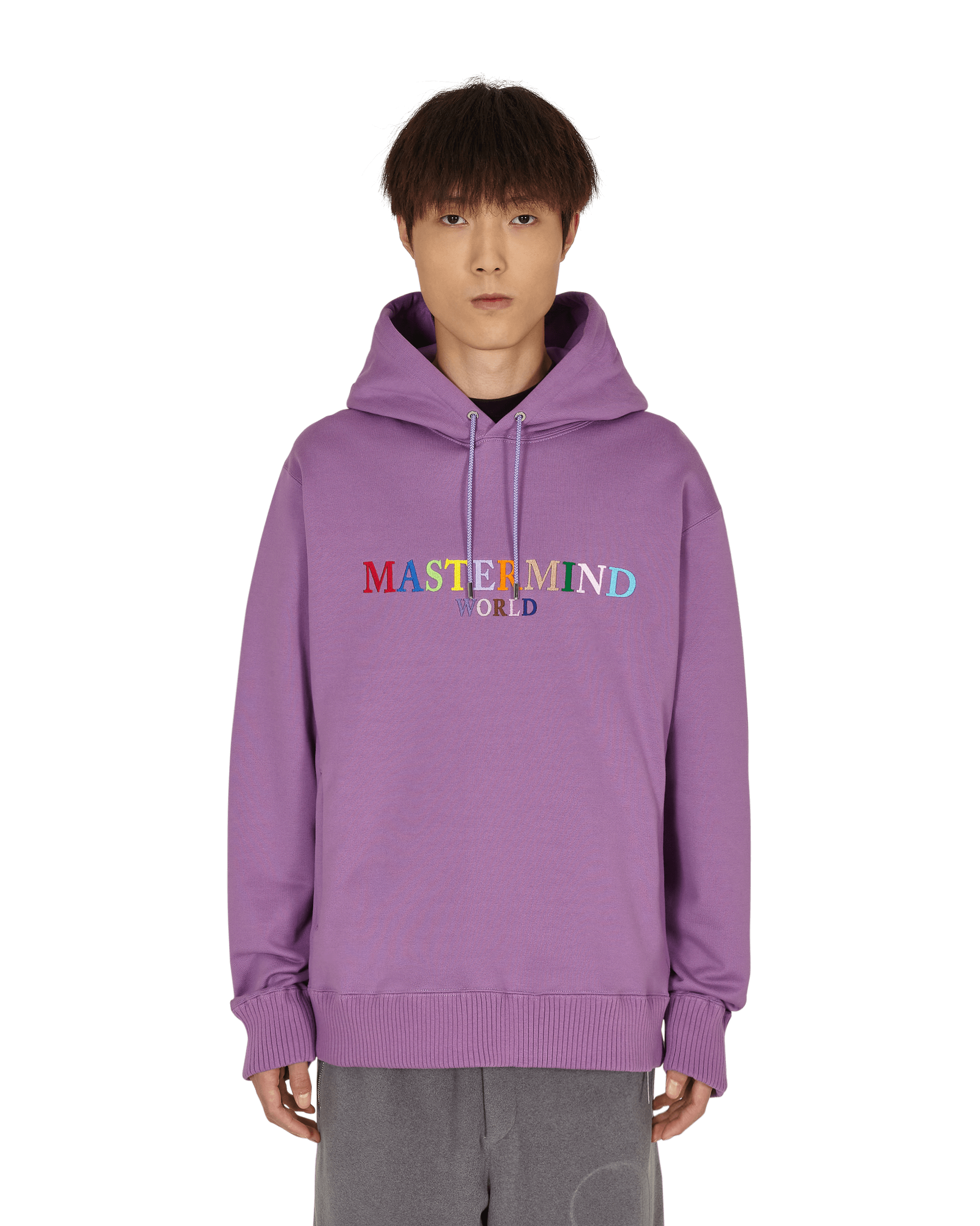 Mastermind World Logo Hooded Sweatshirt Purple