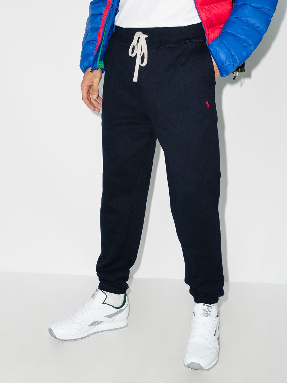 Polo Ralph Lauren Pantaloni sportivi da uomo in cotone con coulisse in vita, view 2