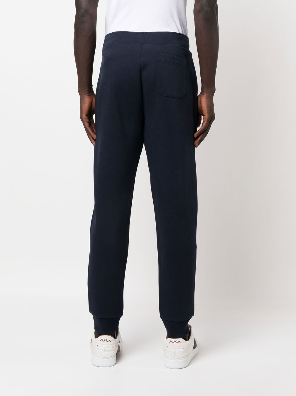 Polo Ralph Lauren Pantaloni sportivi uomo blu navy con coulisse regolabile in vita e caviglie, view 2