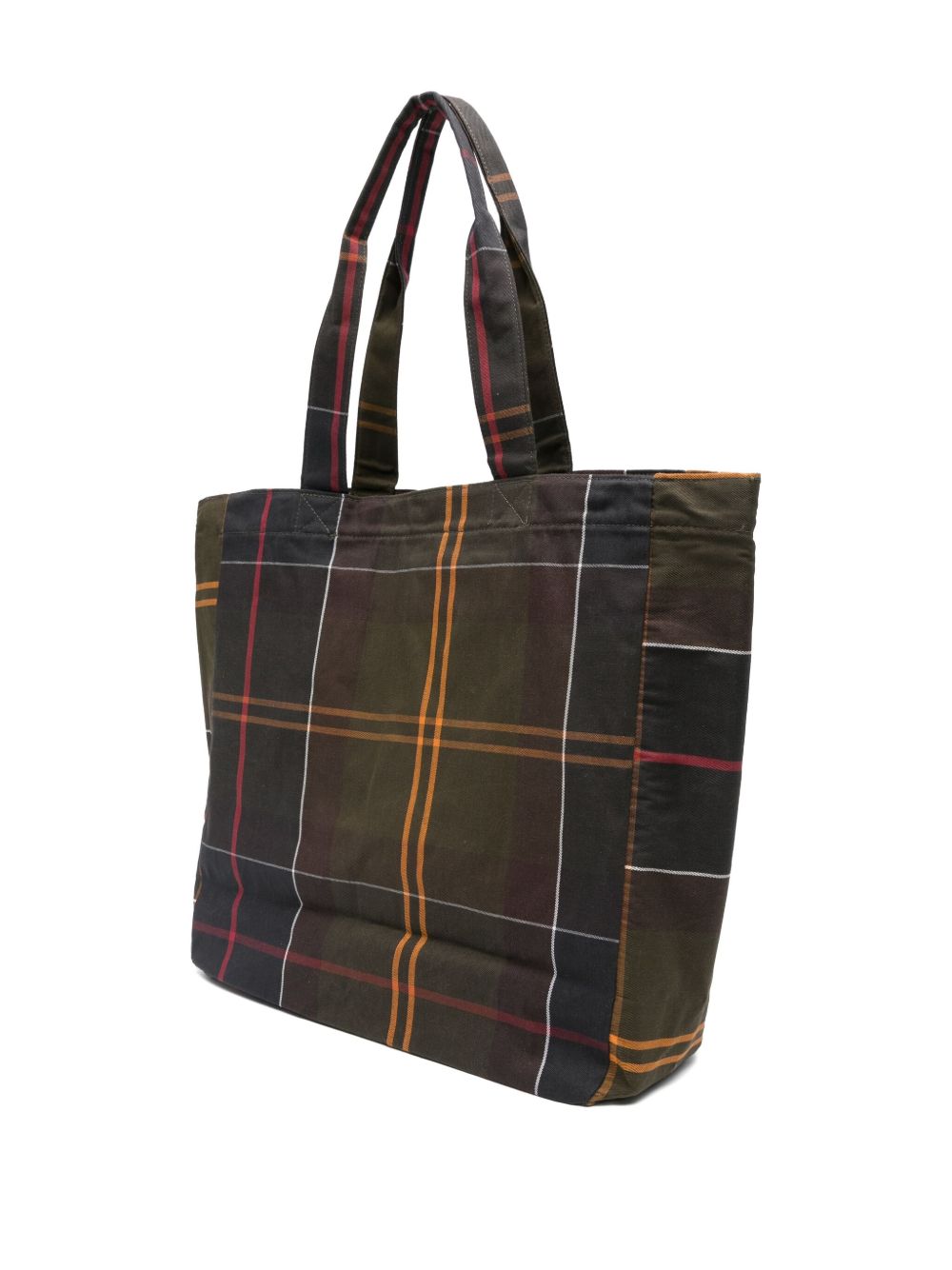 BARBOUR Borsa tote Barbour Telfield in tartan Classic, view 2