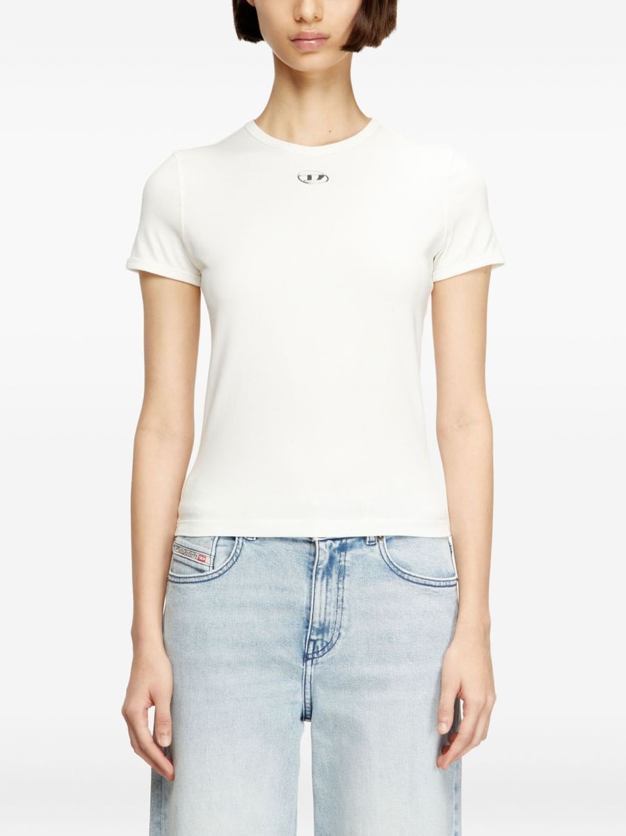 Diesel T-shirt 'T-Uncutieslong-Od', view 2