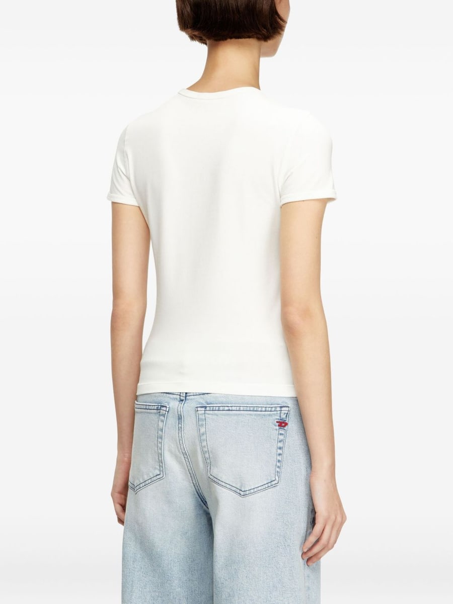 Diesel T-shirt 'T-Uncutieslong-Od', view 4