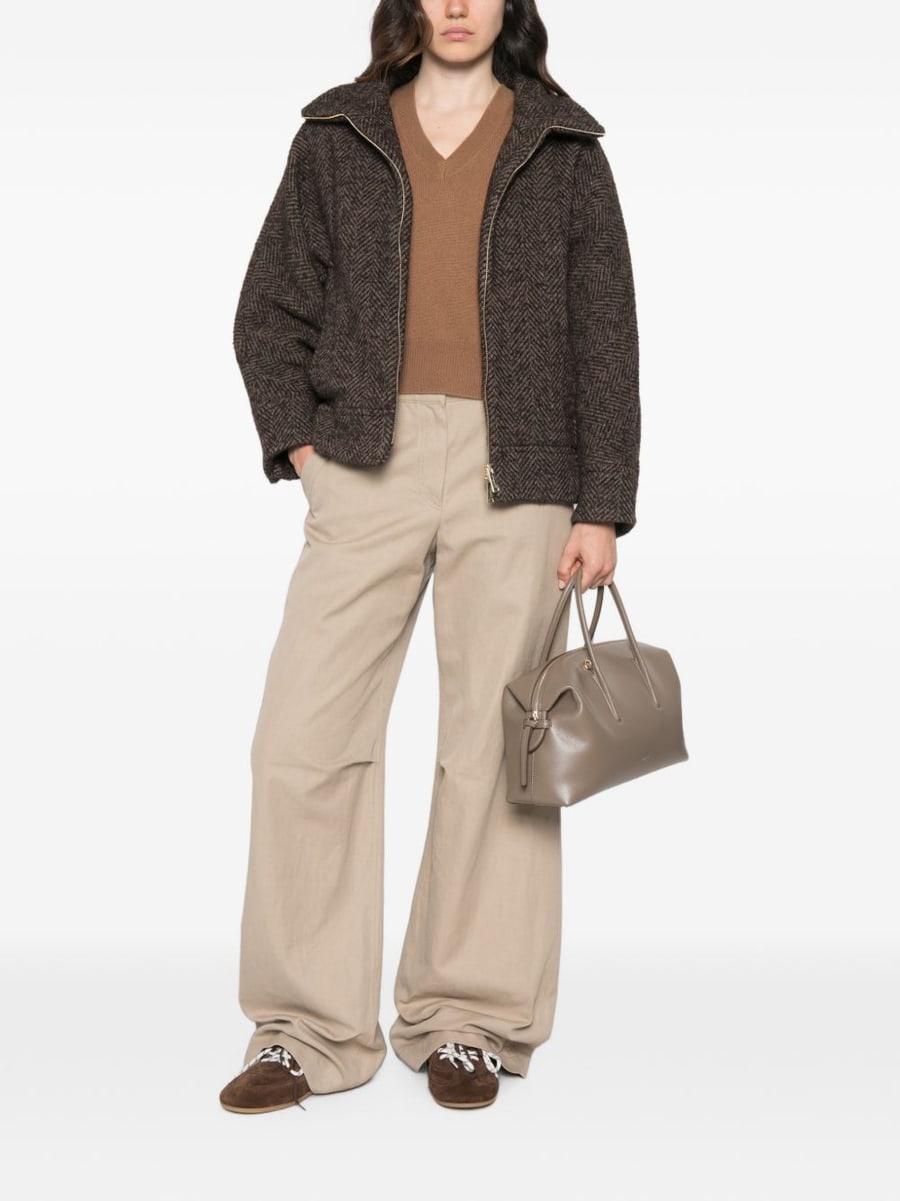 MARELLA SPORT Giacca giubbotto in lana con zip, view 5