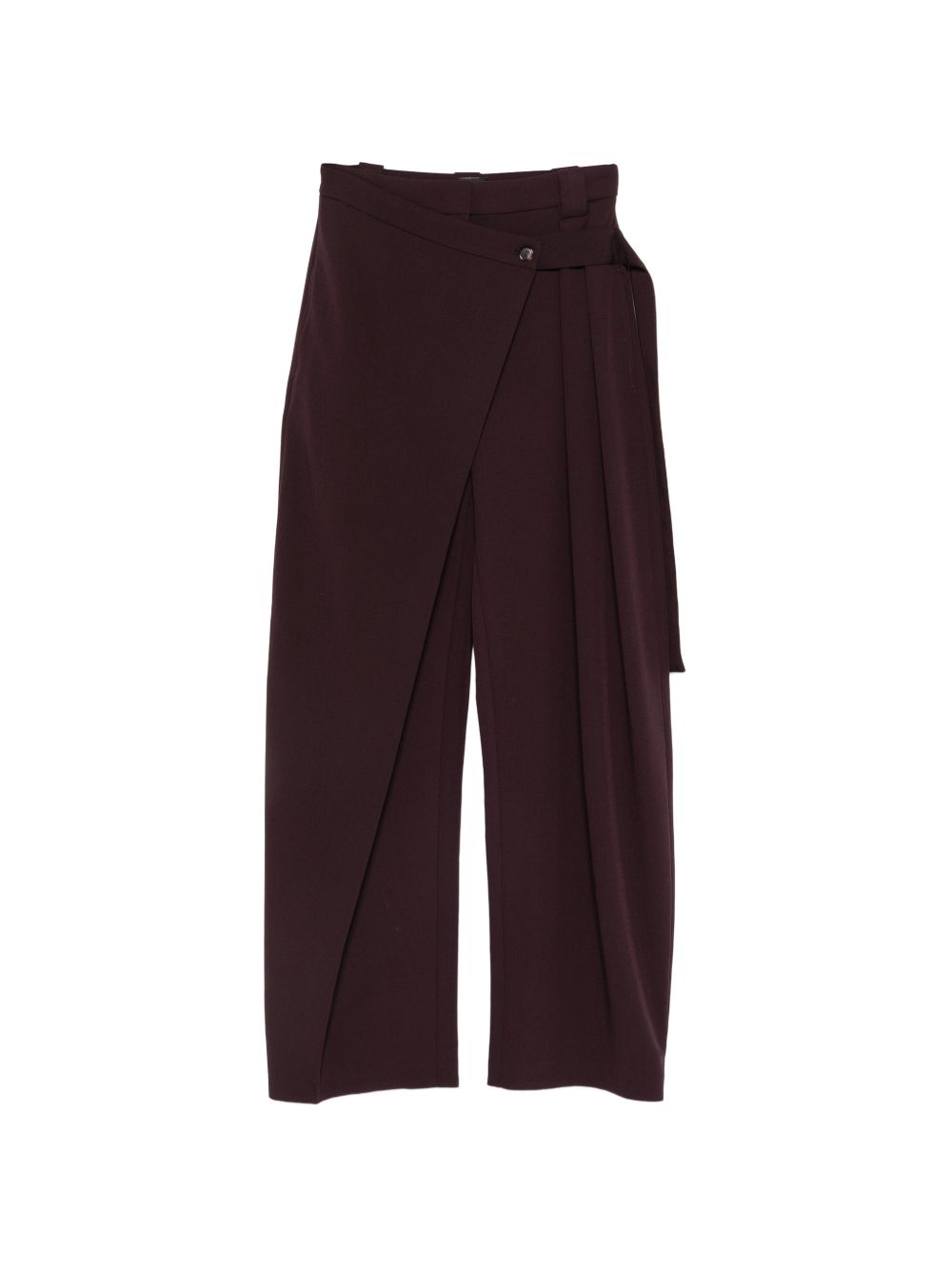 Pinko Pantaloni Pesce marroni morbidi casual chic