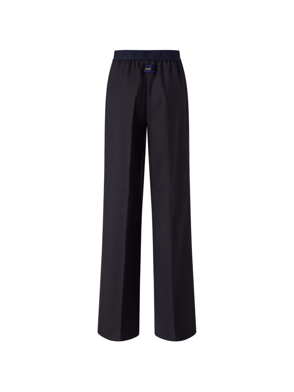 Pinko Pantaloni gessati Phaius con elastico in vita, view 2