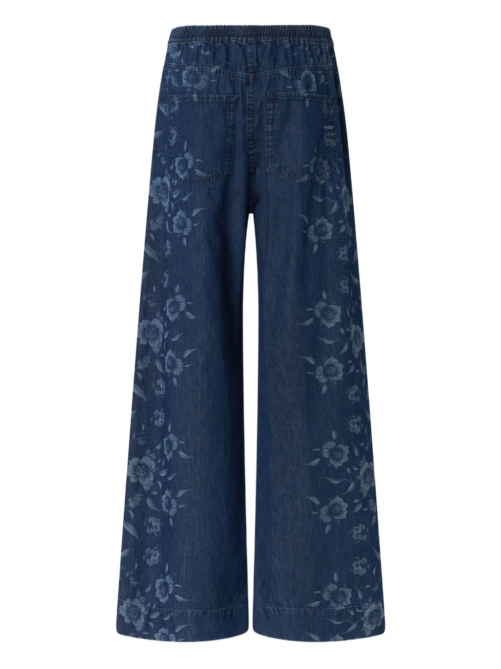 Pinko Blu jeans con stampa floreale, view 2