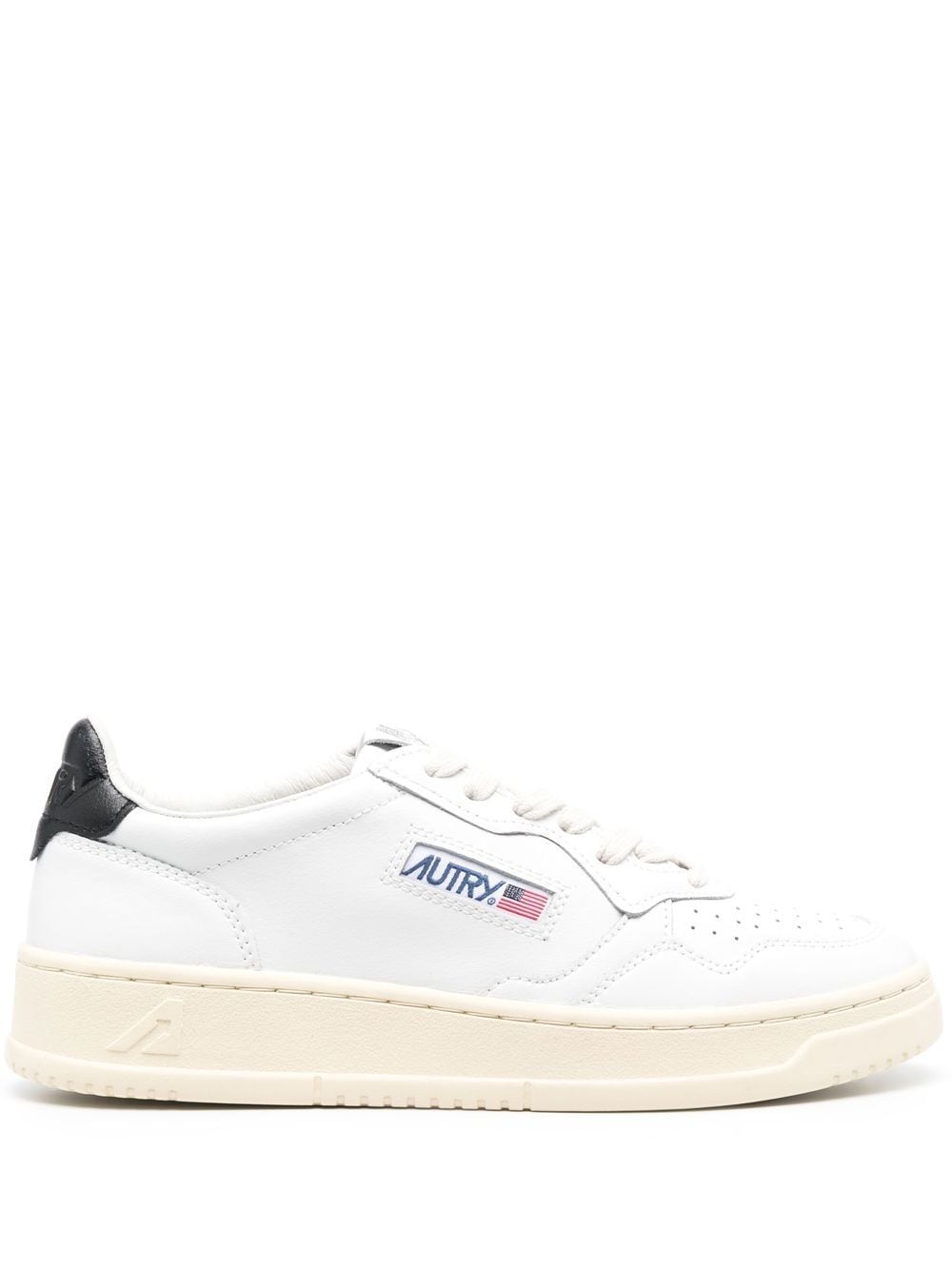 Autry Sneakers 'Medalist Low' in pelle bianca