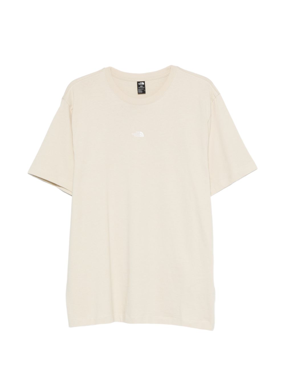 The North Face T-shirt beige con logo