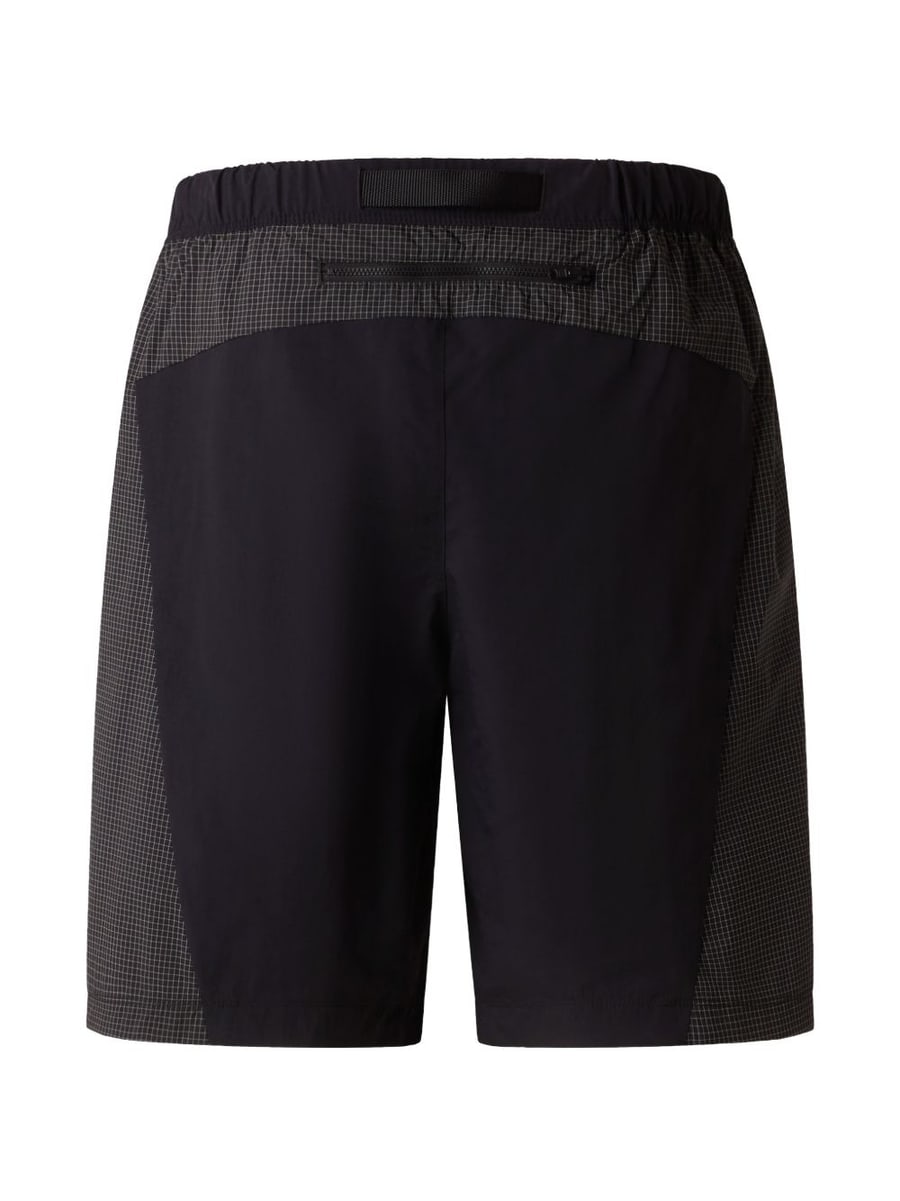 The North Face Shorts sportivi neri in tessuto elastico con logo, view 2
