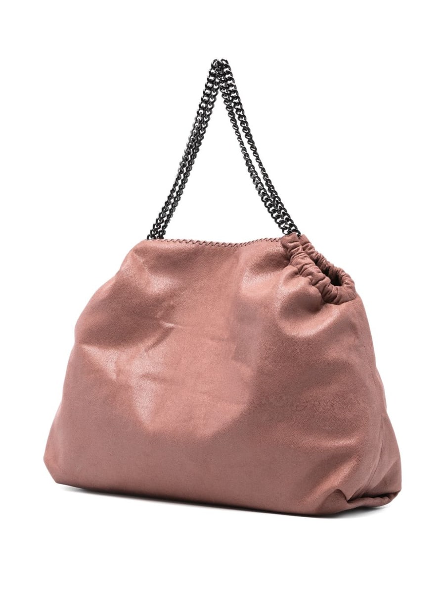 Stella McCartney Borsa tote Falabella rosa, view 3
