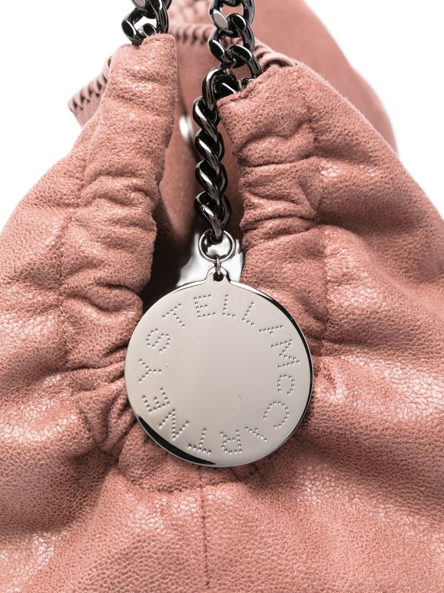 Stella McCartney Borsa tote Falabella rosa, view 5