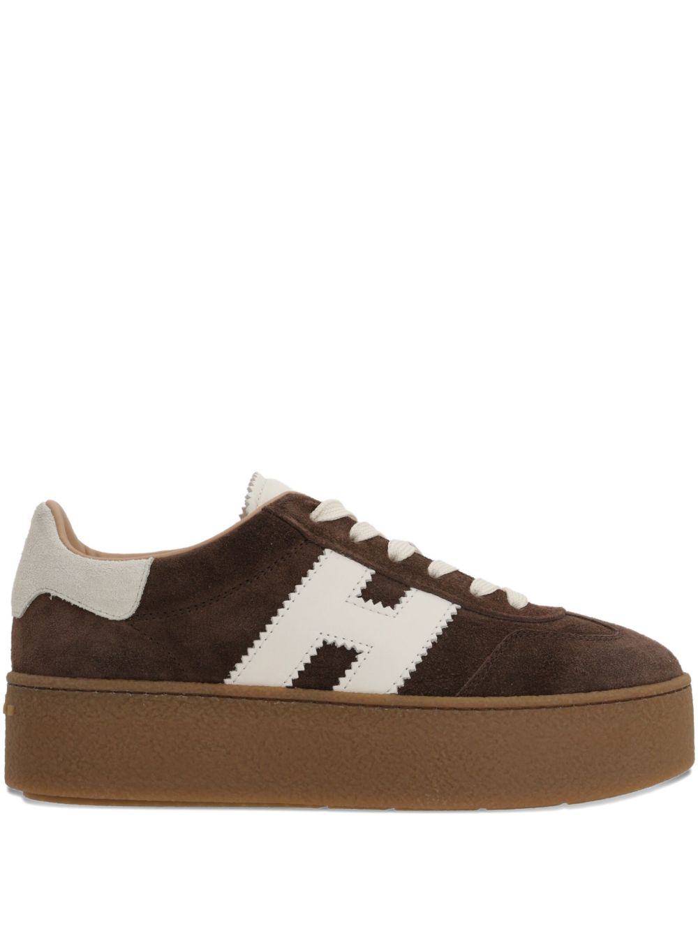 Hogan Sneaker in materiale morbido dal design versatile e contemporaneo