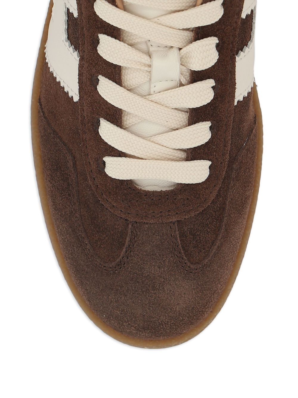 Hogan Sneaker in materiale morbido dal design versatile e contemporaneo, view 2
