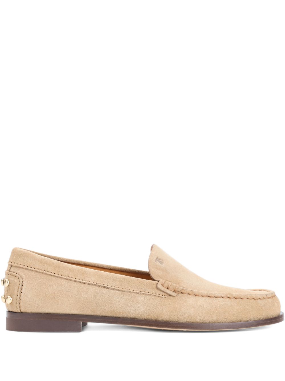 Tod's Mocassini in pelle scamosciata zenzero
