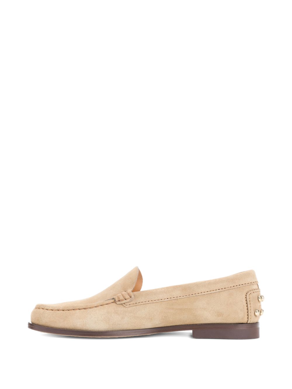Tod's Mocassini in pelle scamosciata zenzero, view 2
