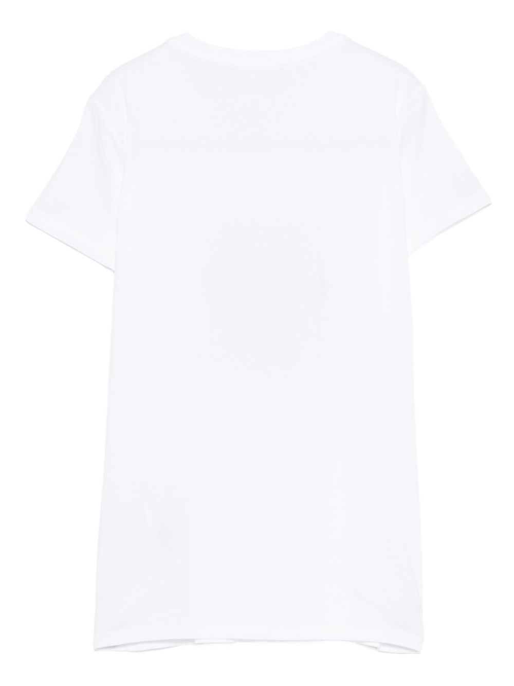 LIUJO T-shirt in cotone bianco con stampa, view 2