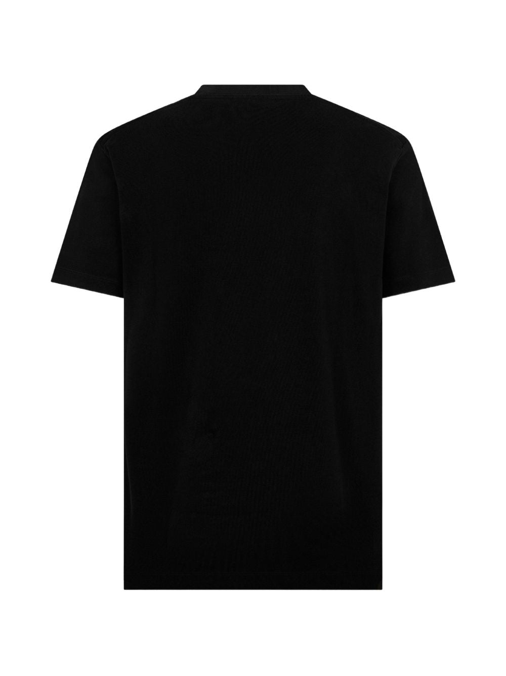 Dsquared2 T-shirt in cotone nero con stampa logo, view 2