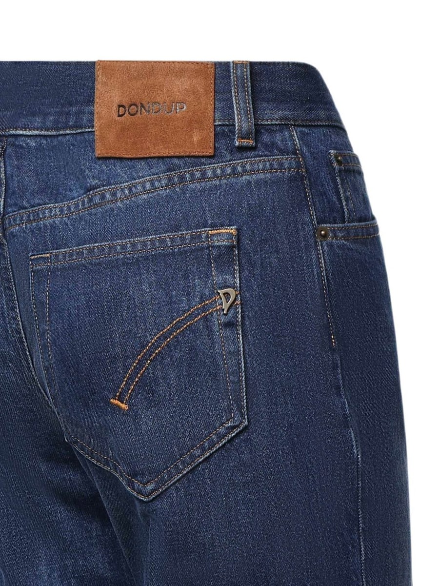 DONDUP Jeans lunghi Dafne slim blu, view 3