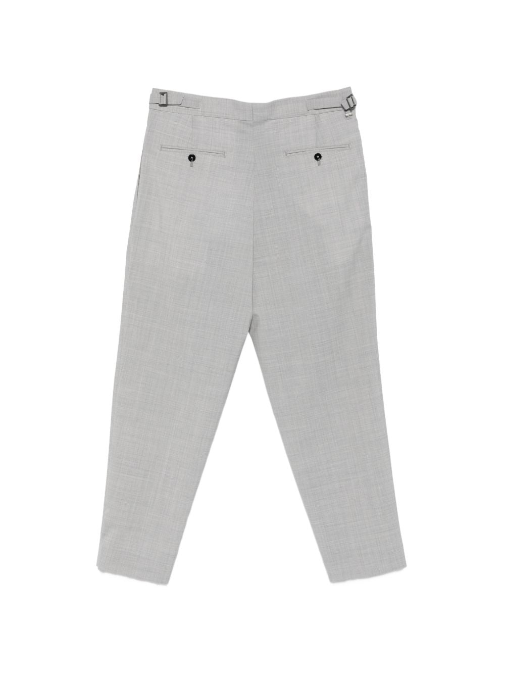 BE ABLE Pantaloni Roy in cotone grigio morbidi, view 2