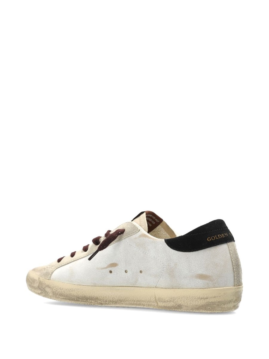 Golden Goose Sneakers Super-Star in pelle con stella animalier, view 4