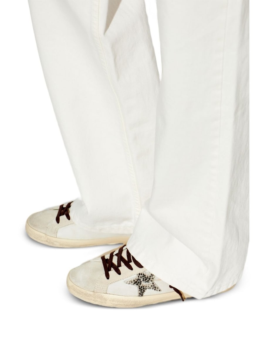 Golden Goose Sneakers Super-Star in pelle con stella animalier, view 6