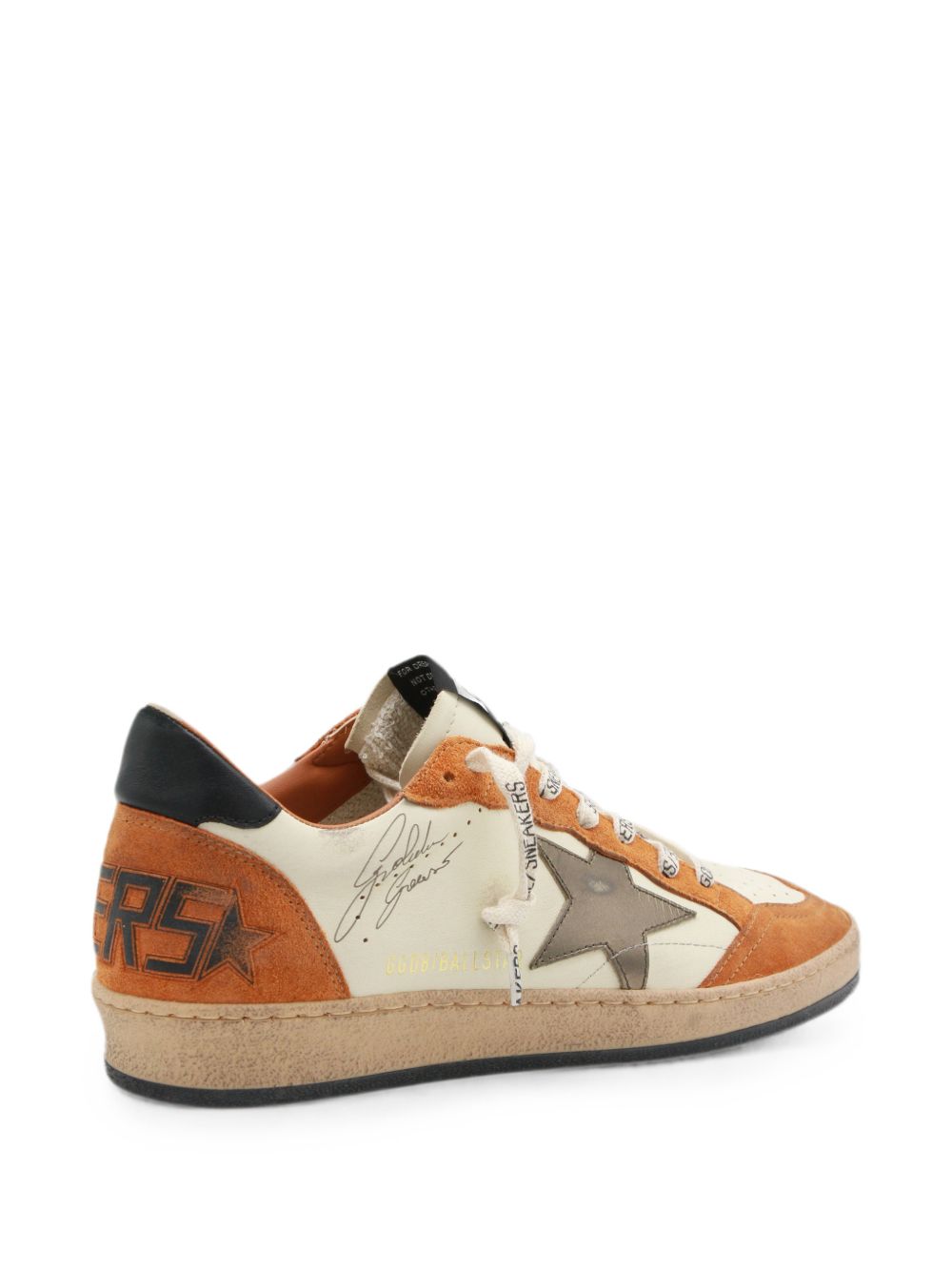 Golden Goose Sneakers Ball Star in pelle multicolore, view 2
