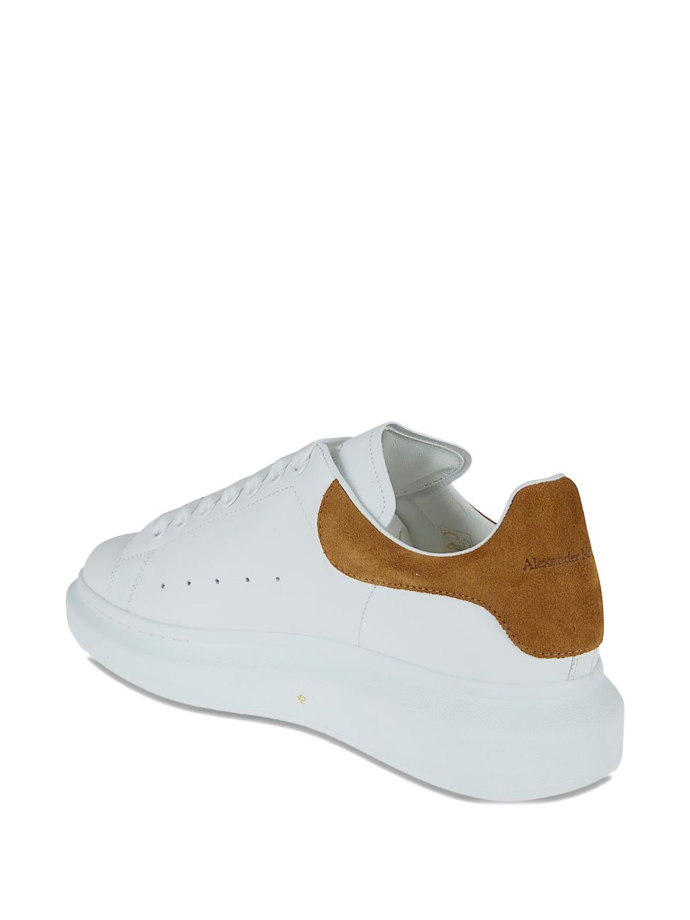 Alexander McQueen Sneakers Oversize bianche, view 2